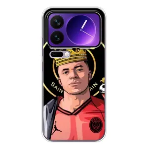 Чехол (TPU) с Футболистом на Xiaomi 17 Pro Max (Mbappe King)