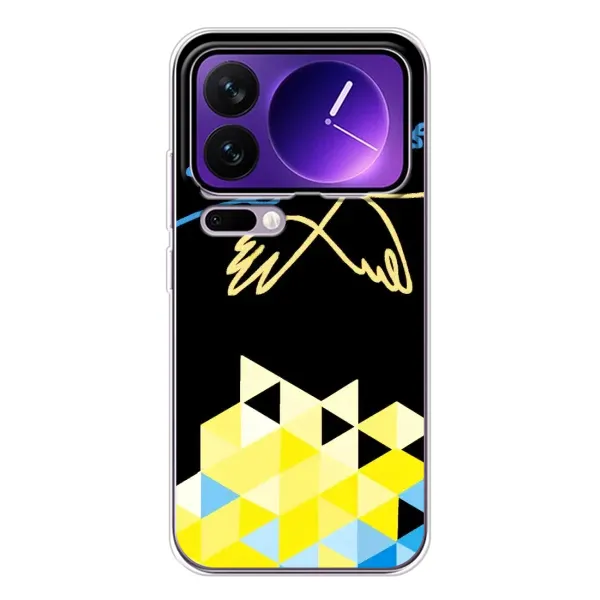 Чехол с рисунком «Мир для Украины» для Xiaomi 17 Pro Max Чехол с рисунком «Мир для Украины» для Xiaomi 17 Pro Max