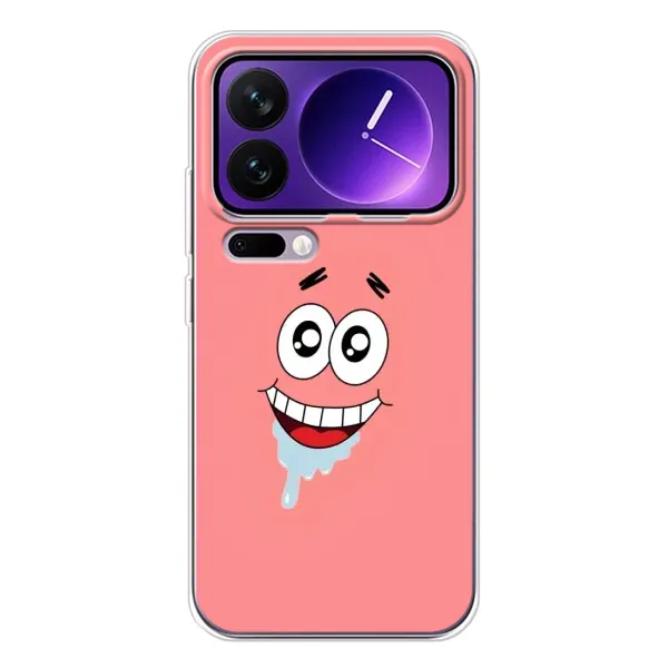 Чехол с рисунком «Мордочка Патрика» для Xiaomi 17 Pro Max Чехол с рисунком «Мордочка Патрика» для Xiaomi 17 Pro Max