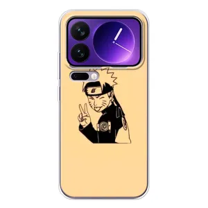 Чохли з принтом НАРУТО на Xiaomi 17 Pro Max (Наруто Удзумакі)