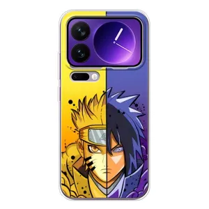 Купить Чехлы на телефон с принтом Anime для Xiaomi 17 Pro Max (Naruto Vs Sasuke)