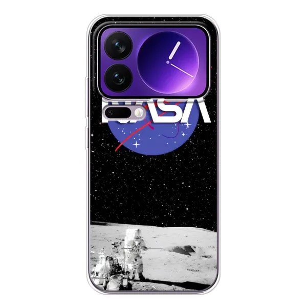 Чехол с рисунком «Nasa на луне» для Xiaomi 17 Pro Max Чехол с рисунком «Nasa на луне» для Xiaomi 17 Pro Max