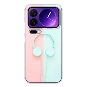 Девчачий Чехол для Xiaomi 17 Pro Max (Наушники)