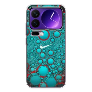 Силіконовый Чохол на Xiaomi 17 Pro Max з картинкою НАЙК (Найк зелений)