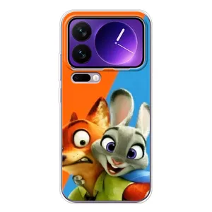 Чехлы ЗВЕРОПОЛИС для Xiaomi 17 Pro Max (Ник и Хопс)