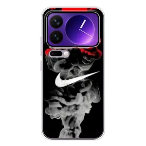 Силіконовый Чохол на Xiaomi 17 Pro Max з картинкою НАЙК (Nike дим)