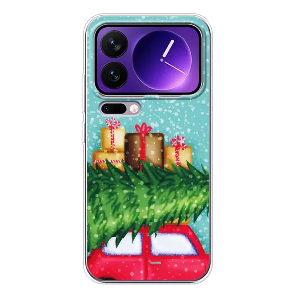 Чехол с рисунком «Новогодние подарки» для Xiaomi 17 Pro Max Чехол с рисунком «Новогодние подарки» для Xiaomi 17 Pro Max