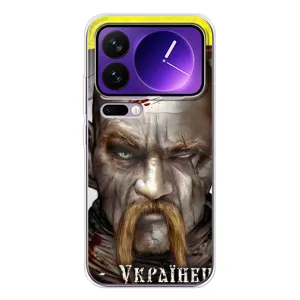 Чохол з картинкою (Патріотичний КОЗАК) на Xiaomi 17 Pro Max (Одноокий КОЗАК)