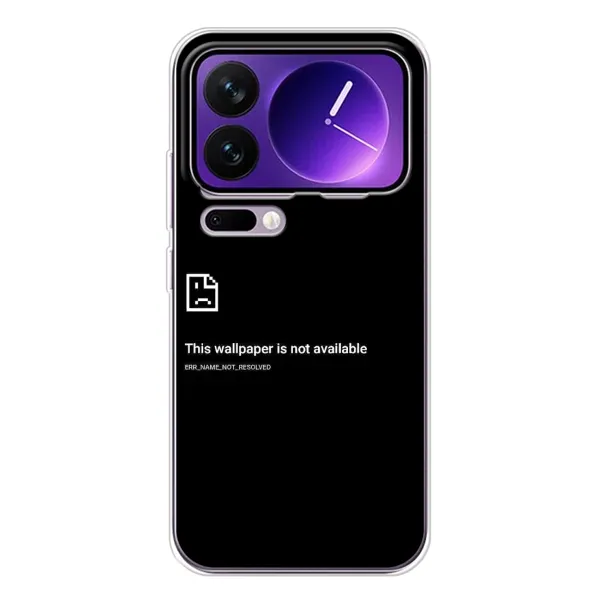 Чохол з малюнком «Помилка» для Xiaomi 17 Pro Max Чохол з малюнком «Помилка» для Xiaomi 17 Pro Max