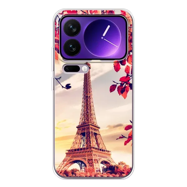 Чехол с рисунком «Paris photo» для Xiaomi 17 Pro Max Чехол с рисунком «Paris photo» для Xiaomi 17 Pro Max