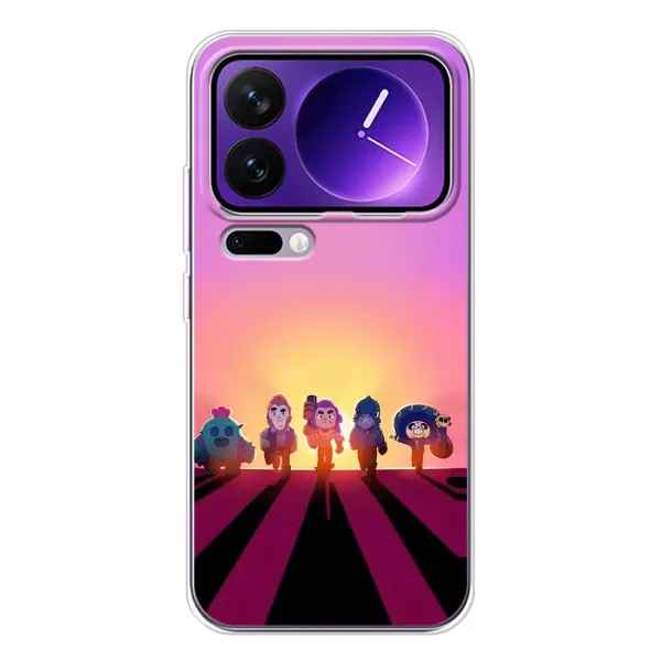 Чехол с рисунком «Персонажи в закате» для Xiaomi 17 Pro Max Чехол с рисунком «Персонажи в закате» для Xiaomi 17 Pro Max
