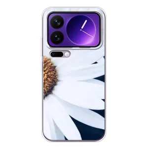 Чохол з ромашками на Xiaomi 17 Pro Max (Пів ромашки)