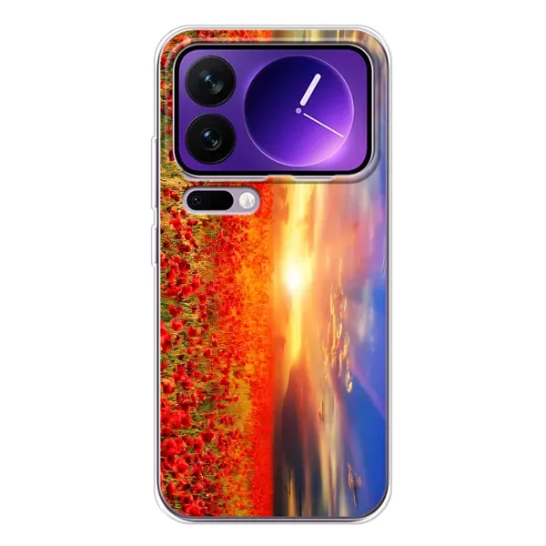 Чехол с рисунком «Поле тюльпанов» для Xiaomi 17 Pro Max Чехол с рисунком «Поле тюльпанов» для Xiaomi 17 Pro Max