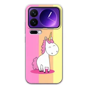 Чехол Unicorn на Xiaomi 17 Pro Max (Радужный Единорог)