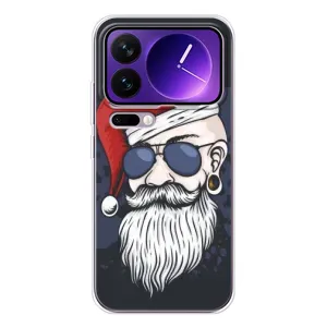 Чехол Санта Клаус для Xiaomi 17 Pro Max (Рождественский МЕН)