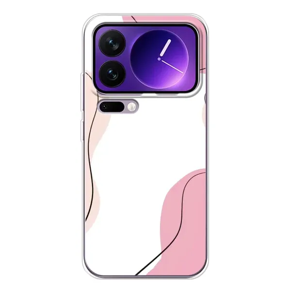 Чехол с рисунком «Розовый фон» для Xiaomi 17 Pro Max Чехол с рисунком «Розовый фон» для Xiaomi 17 Pro Max