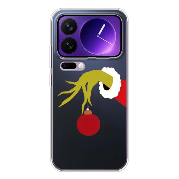 Чехол с рисунком «Рука Гринча» для Xiaomi 17 Pro Max Чехол с рисунком «Рука Гринча» для Xiaomi 17 Pro Max