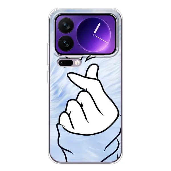 Чехол с рисунком «Сердечка знак» для Xiaomi 17 Pro Max Чехол с рисунком «Сердечка знак» для Xiaomi 17 Pro Max