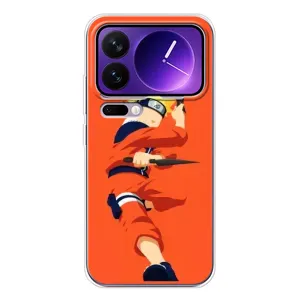 Чохли з принтом НАРУТО на Xiaomi 17 Pro Max (Силует Наруто)