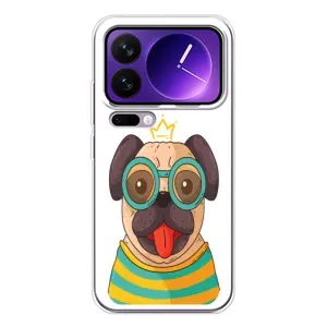 Бампер для Xiaomi 17 Pro Max з картинкою "Песики" (Собака Король)