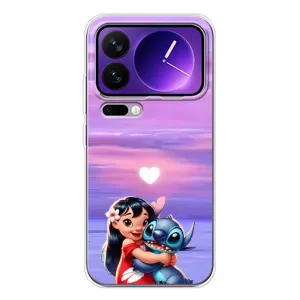 Чехол с рисунком Стич для Xiaomi 17 Pro Max (Стич и Лило)