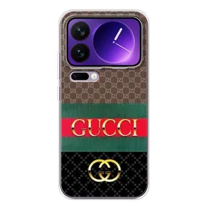 Чохли бренд ГУЧЧІ для Xiaomi 17 Pro Max (Стиль GUCCI)