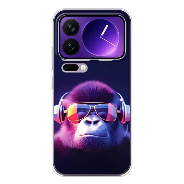Чехол с рисунком «Стильная обезьяна» для Xiaomi 17 Pro Max Чехол с рисунком «Стильная обезьяна» для Xiaomi 17 Pro Max