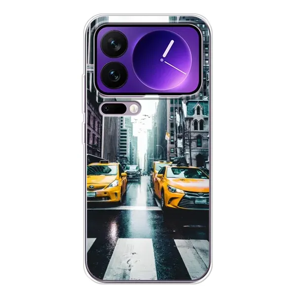 Чехол с рисунком «Такси» для Xiaomi 17 Pro Max Чехол с рисунком «Такси» для Xiaomi 17 Pro Max