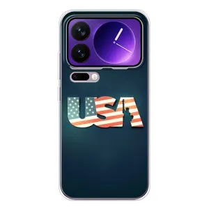 Чехол Флаг USA для Xiaomi 17 Pro Max (USA)