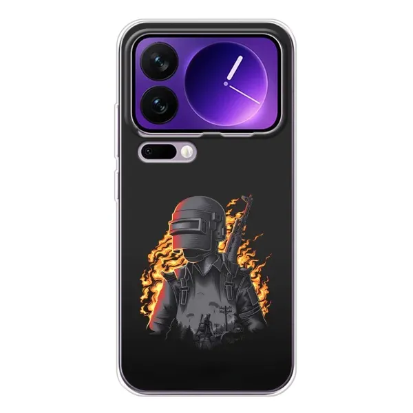 Чехол с рисунком «В огне» для Xiaomi 17 Pro Max