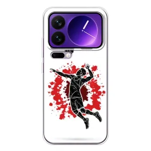 Чохли з прінтом Спортивна тематика для Xiaomi 17 Pro Max (Волейболіст)