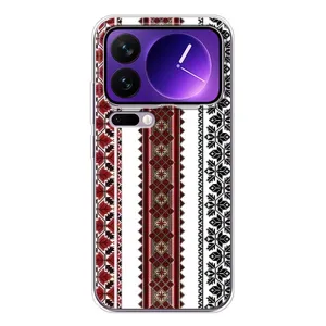 Силиконовый Чехол на Xiaomi 17 Pro Max с картинкой Вышиванки (Вышиваночки)
