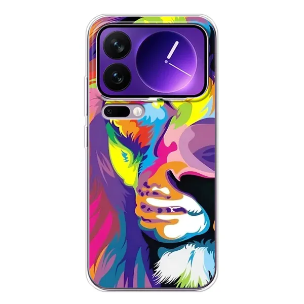 Чехол с рисунком «Яркий Лев» для Xiaomi 17 Pro Max Чехол с рисунком «Яркий Лев» для Xiaomi 17 Pro Max