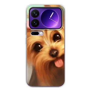 Чохол (ТПУ) Милі песики для Xiaomi 17 Pro Max (Йоркширський тер'єр)