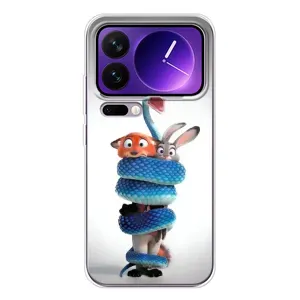 Силіконовий чохол з принтом Зоотрополіс для Xiaomi 17 Pro Max (Змія Зоо)
