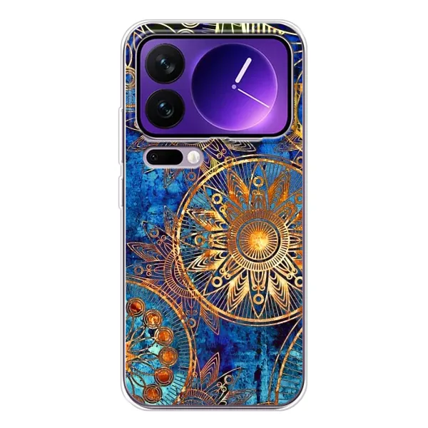 Чехол с рисунком «Золотые узоры» для Xiaomi 17 Pro Max Чехол с рисунком «Золотые узоры» для Xiaomi 17 Pro Max