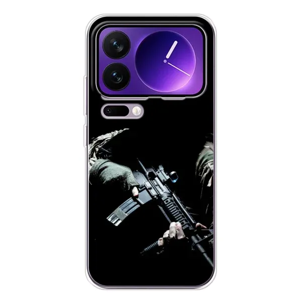 Чехол с рисунком «ЗСУ снайпер» для Xiaomi 17 Pro Max Чехол с рисунком «ЗСУ снайпер» для Xiaomi 17 Pro Max
