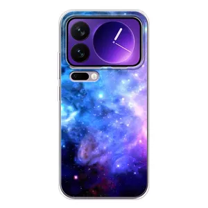 Чехлы КОСМОС для Xiaomi 17 Pro Max (Звездный вид)