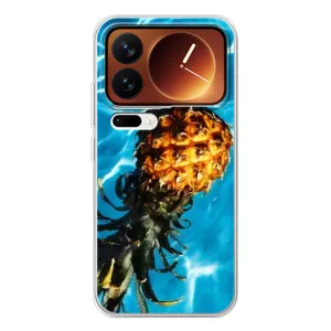 Чехол с изображением вкусной еды для Xiaomi 17 Pro (Ананас)