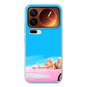 Силиконовый Чехол Барби Фильм на Xiaomi 17 Pro (Барби и Кен)