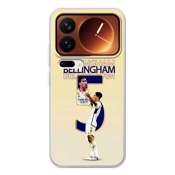 Чехол с рисунком «Беллингем ,Реал 5» для Xiaomi 17 Pro