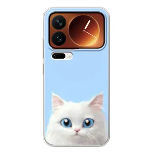 Чохол на тематику: Коти для Xiaomi 17 Pro (Білий кіт)