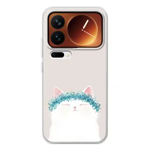 Чохол на тематику: Коти для Xiaomi 17 Pro (Білий котик)