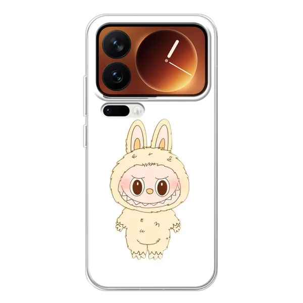 Чохол з малюнком «Бежевий Лабубу» для Xiaomi 17 Pro Чохол з малюнком «Бежевий Лабубу» для Xiaomi 17 Pro
