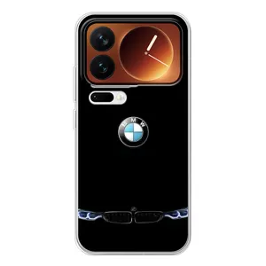 Силіконовий бампер з картинкою машини на Xiaomi 17 Pro (Чорний BMW)