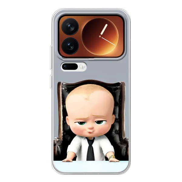 Чехол с рисунком «BOSS» для Xiaomi 17 Pro