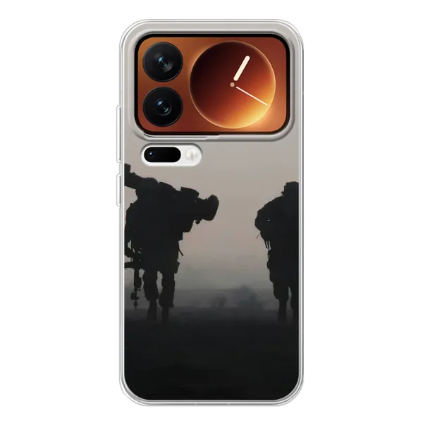 Чехол с рисунком «Бой солдат» для Xiaomi 17 Pro Чехол с рисунком «Бой солдат» для Xiaomi 17 Pro