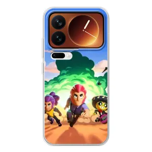 Силіконовый Чохол на Xiaomi 17 Pro з картинкою Brawl Stars (Бравел Старс)
