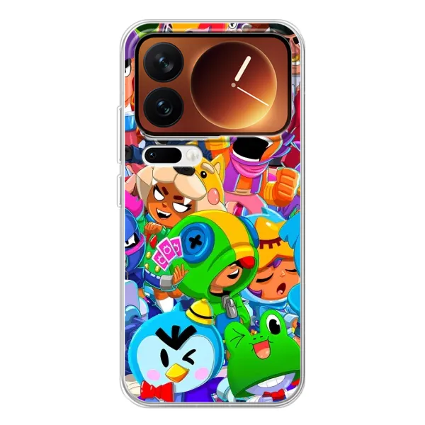 Чехол с рисунком «Brawl-Stars» для Xiaomi 17 Pro Чехол с рисунком «Brawl-Stars» для Xiaomi 17 Pro