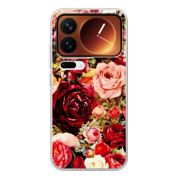 Чехол с рисунком «Букет цветов» для Xiaomi 17 Pro Чехол с рисунком «Букет цветов» для Xiaomi 17 Pro